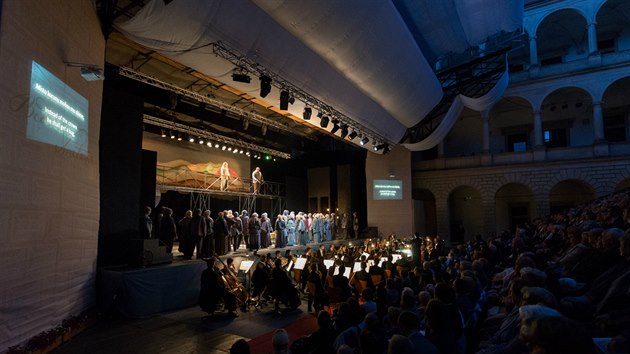 Scna z opery Braniboi v echch na festivalu Smetanova Litomyl