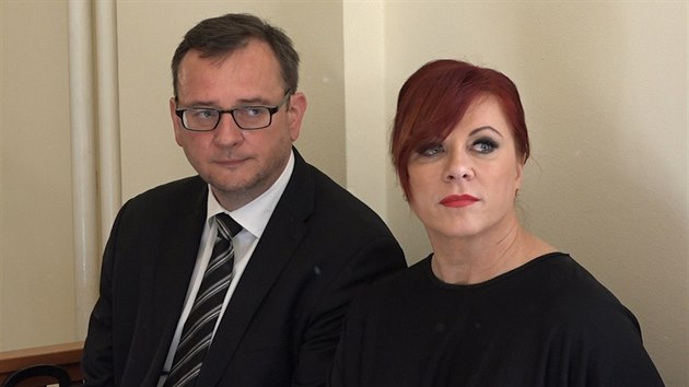 Petr Nečas a jeho manželka Jana Nečasová