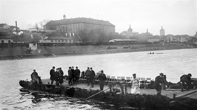 Roudnice nad Labem, 1905. Autorem snmku je Rudolf Bruner-Dvok.