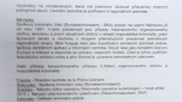 Informace ministerstva vnitra k organizan zmn Policie R (strana 3)