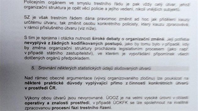 Informace ministerstva vnitra k organizan zmn Policie R (strana 4)