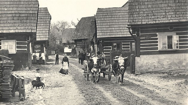Zvdav ulika v Jilemnici v roce 1907
