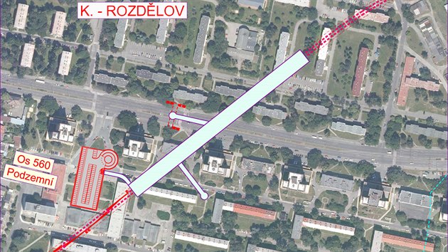 Vlak by ml podle studie, kterou si nechalo Kladno vypracovat, obsluhovat sted msta, ale i centra kladenskch sdli Kroehlavy, Stn a Rozdlov.