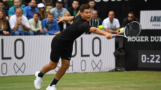 Dominic Thiem returnuje v semifinle turnaje ve Stuttgartu.