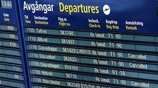 Spolenost SAS zruila adu let. Piloti stávkují (14. ervna 2016).