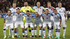 Slovenská sestava pro utkání mistrovství Evropy proti Rusku.