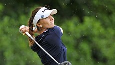 Klára Spilková na turnaji Tipsport Golf Masters v Dyín u Plzn.