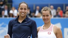 Madison Keysová porazila ve finále turnaje Aegon Classic v Birminghamu Barboru...