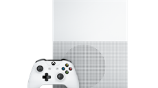 Odhalení modelu Xbox One S bhem konference ped akcí E3 2016.