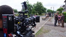 �esko-n�mecký �táb natá�í v Jarom��i první scény filmu Odplata (15.6.2016).