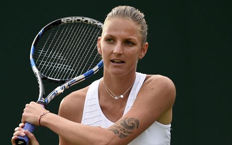 eská tenistka Karolína Plíková vyhlíí postup do 2. kola Wimbledonu.