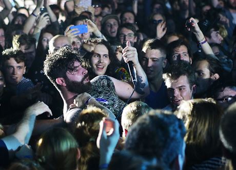 Yannis Philippakis, Foals (Metronome festival, Praha)