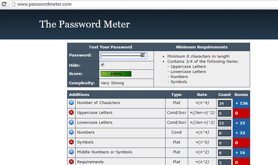 Passwordmeter.com