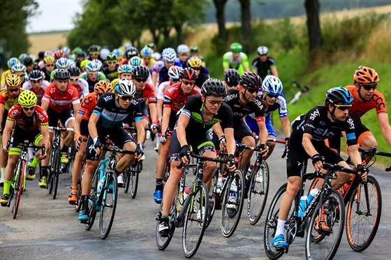 Křížem krajem. Během čtyř etap Czech Cycling Tour ujedou cyklisté 537 kilometrů.