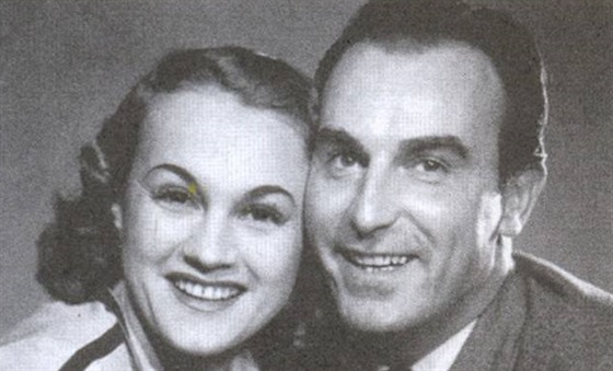 Adina Mandlová a Raoul Schránil ve filmu Dva týdny tstí z roku 1940