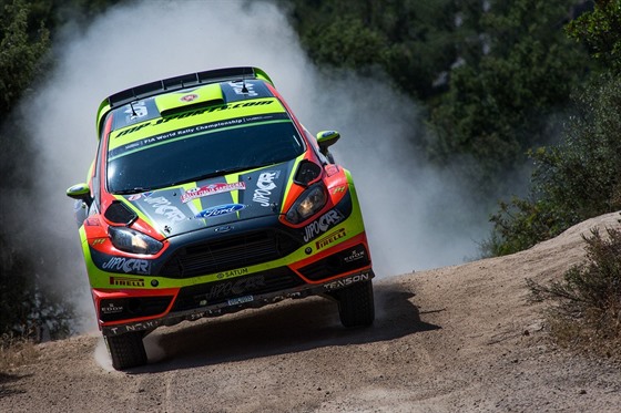 Martin Prokop na Italské rallye.