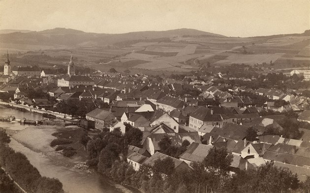 Sušice kolem roku 1885