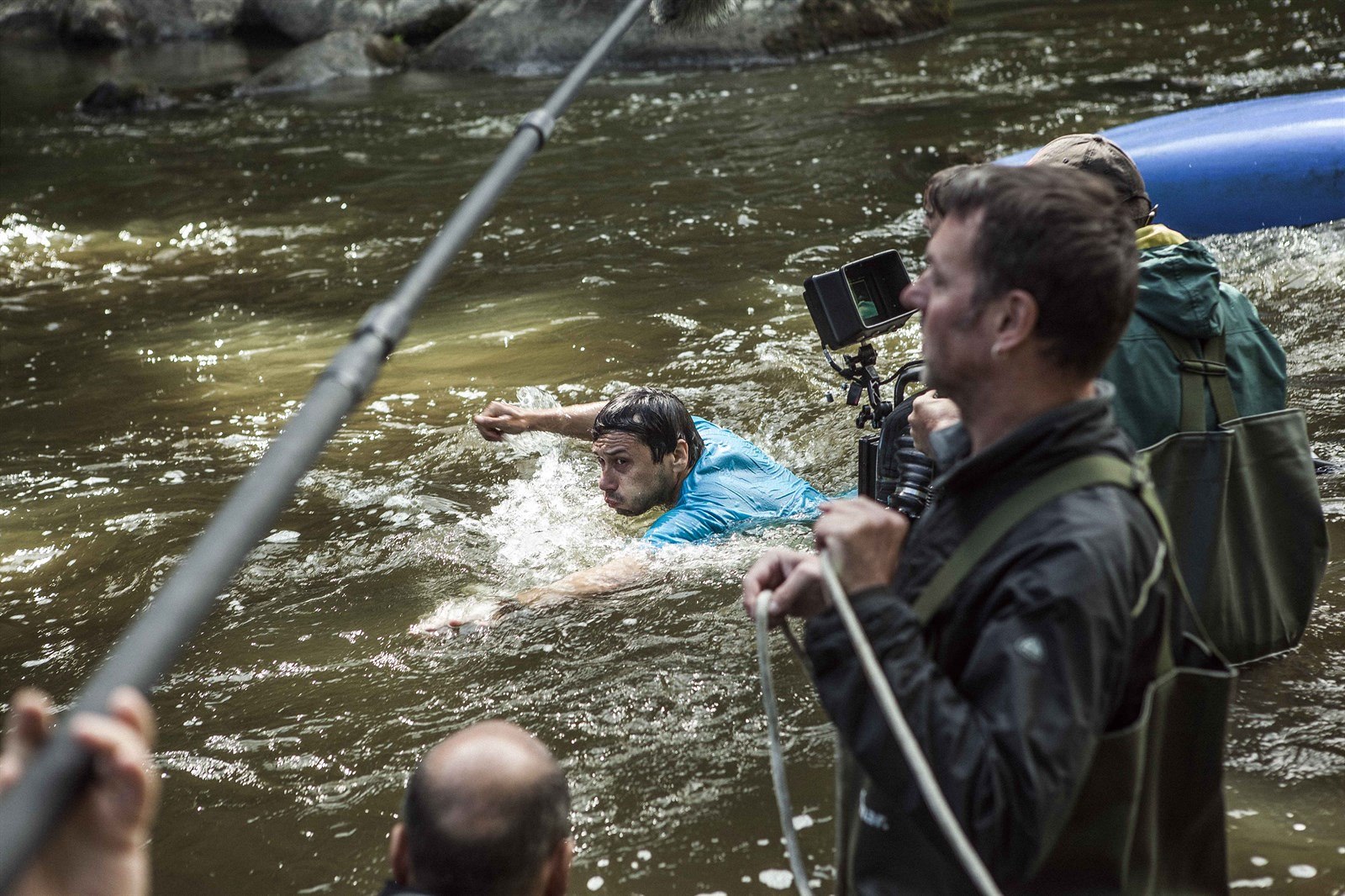 Fotogalerie: Z natáčení filmu Špunti na vodě