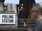 Den referenda provázel v Londýn silný dé (23. ervna 2016)