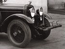 Snímek Masarykova vozu z roku 1936. Minimáln od roku 1934 vz "hyzdil"...