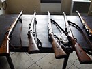 Muzeum získalo od divadla zbran, které údajn stílely na Zámeku