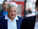 Miliardář George Soros mluvil v Londýně na akci pořádané skupinou Otevřené...