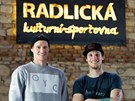 Jakub Zaj�c a Luk� ���rsk�, zakladatel� Radlick� kulturn� sportovny