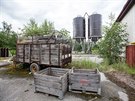 Skládka nebezpených toxických odpad u Lhenic na Prachaticku.