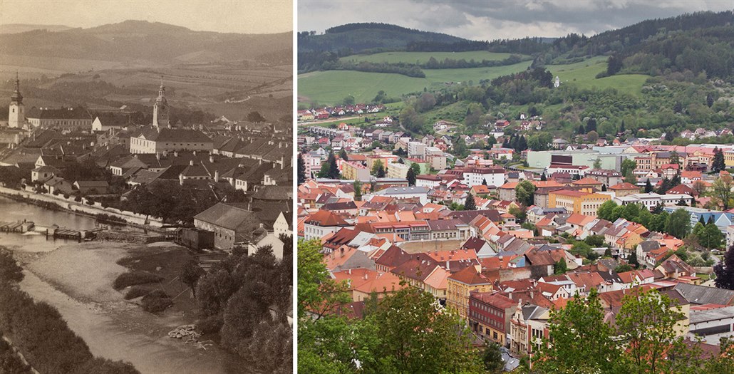 Su�ice kolem roku 1885 a v sou�asné podob�