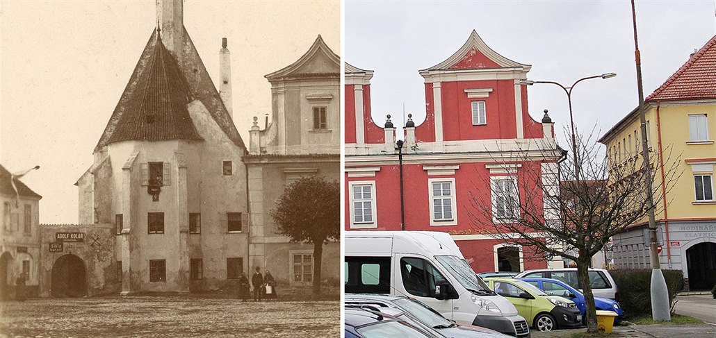 Sob�slav kolem roku 1890 a v sou�asnosti