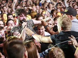 Yannis Philippakis, Foals (Metronome festival, Praha, 26. ervna 2016)