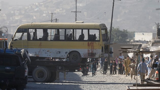 V centru Kbulu zabil Taliban 14 Neplc, kte pracovali pro bezpenostn slubu. (20. ervna 2016)