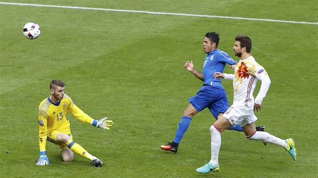 ITALOV MOHLI ZV݊IT VEDEN. tonk der ale samostatn nik nepromnil, brank David De Gea skvle zashl.