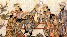 Selducký vezír Nizám al-Mulk byl v roce 1092 cestou z Isfahánu do Bagdádu...