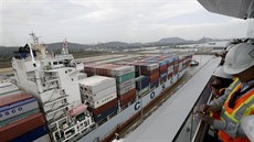 Otevení rozíeného Panamského prplavu (26. ervna 2016)