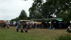 V okolí Slutic se konala technoparty (19.6.2016).