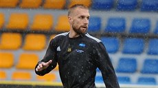 Antonín Rosa na tréninku Jihlavy.