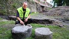 Archeolog Michal Beránek