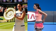 Marion Bartoliová v letech 2013 a 2016