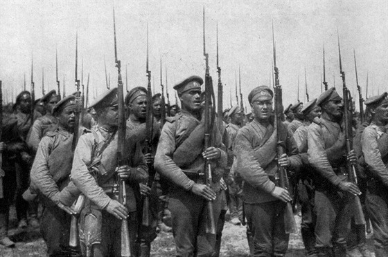 Ruská pěchota z první světové války