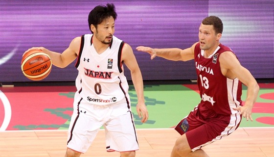 Japonský basketbalista Juta Tabuse je nejvtí osobností svého týmu.