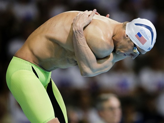 Americká hvzda Michael Phelps se pipravuje na start v olympijské kvalifikaci.