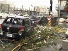 Tajfun Nepartak ádil na Tchaj-wanu. Na jihovýchod ostrova jsou na ulicích...