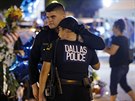Pieta za policisty zastelené v Dallasu (8. ervence 2016)
