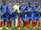 LES BLEUS. Francouzsská jedenáctka pro semifinále s Nmeckem.