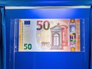 Evropská centrální banka pedstavila novou bankovku v hodnot 50 eur.