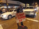 Protesty po zastelení Altona Sterlinga v Louisian (7. ervenec 2016)