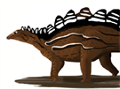 Nedávný a velmi spekulativní pokus o rekonstrukci podoby stegosaura naznauje,...