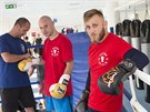 Miroslava erbana (vpravo) a Davida Bauzu trénuje ve zlínském klubu Jií...