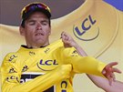 Greg van Avermaet se lutým trikotem lídra po 6. etap Tour de France
